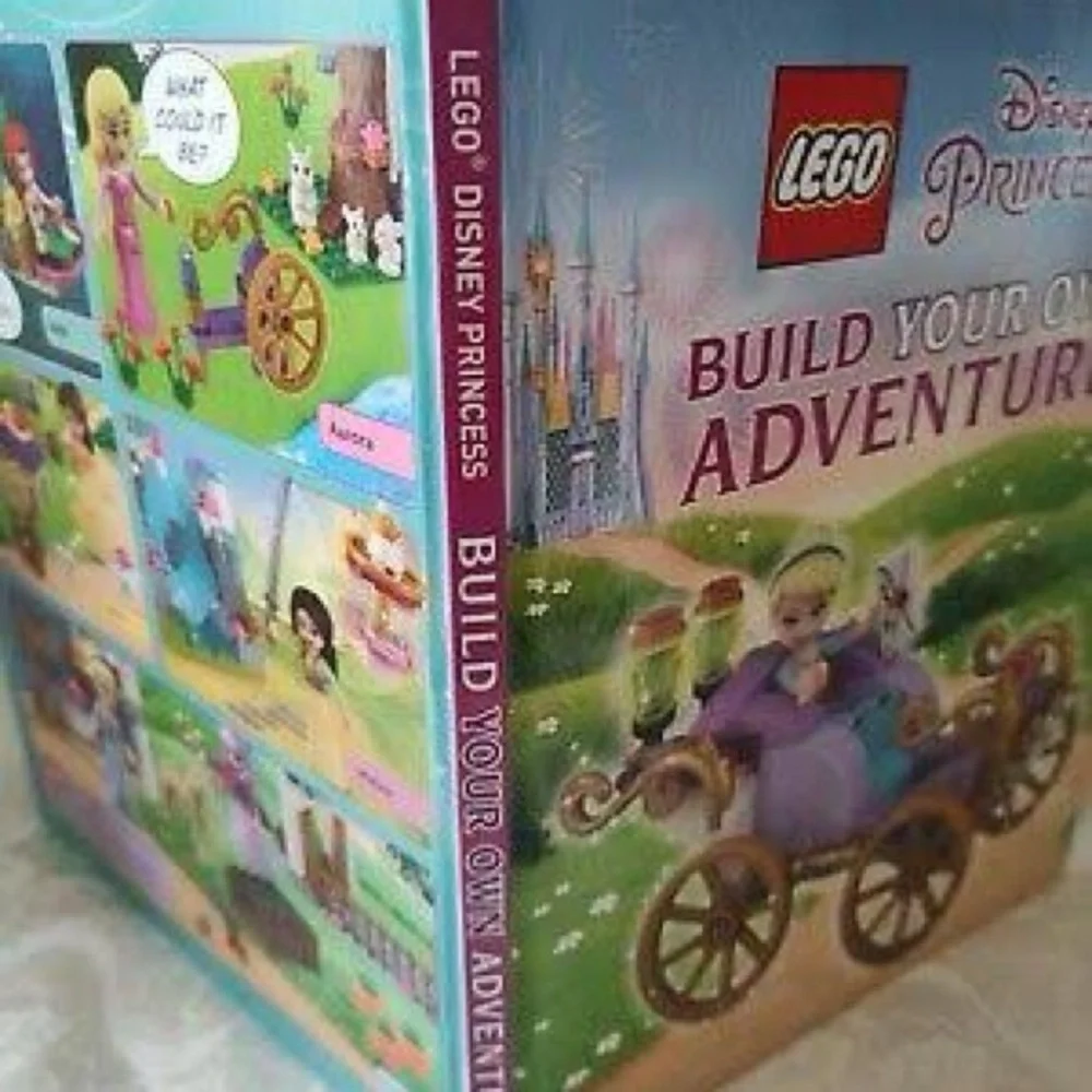 Lego Disney Princess Build Your Own Adventure Book with Cinderella & Carriage